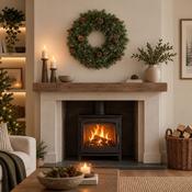 Christmas Wreath Cashmere Pinecone