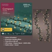Christmas Lights 1000 LED - Compact, Classic Warm - Ideal for 6ft Tree image
