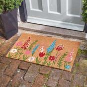 Coir Outdoor Rug Flowerfield 45 x 75cm image