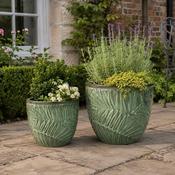 Glazed Pot Bocage - Sage image