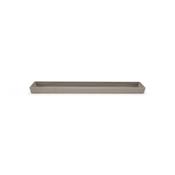 Ecopots Saucer Rectangular Taupe