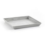 Ecopots Saucer Square White Grey image