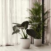Elho Vibes Round Linen White