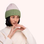 Emily Beanie Hat - Cream Green image