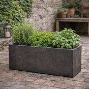 Eschbach Box Planter - Espresso Black image