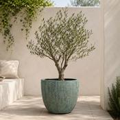 Eschbach New Egg Pot - Copper Green