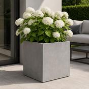 Eschbach Cube Planter - Concrete Grey image