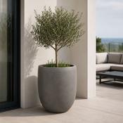 Eschbach Tall Egg Pot - Concrete Grey image