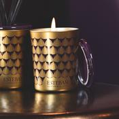 Scented &amp; Refillable Decorative Candle - Figue Noire