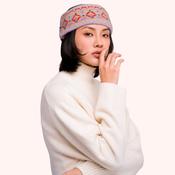 Fair Isle Headband - Pink Mix