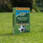 Gro-Sure Multi-Purpose Lawn Seed 30% Extra Free - 13m² Coverage