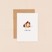 Guinea Pig Little Hello Mini Card image