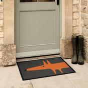 Hug Rug Outdoor Doormat Mr Fox Orange
