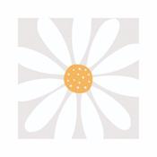 Paper Napkins Happy Flower