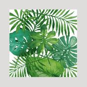 Paper Napkins Tropical Leaves
