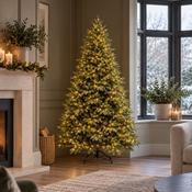 7.5ft Grand Parque Pre-Lit Artificial Christmas Tree image