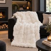 Misty Blanket Ivory 140x220cm image