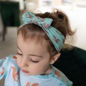 Squirrel Top Bow Turban Headband image