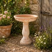 Terracotta Bird Bath image