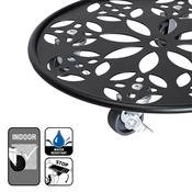 Plant Trolley Indoor Round Floral