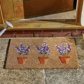 Coir Outdoor Rug Lavender 45 x 75cm image