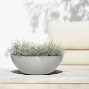 Ecopots Vienna White Grey