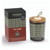 Refillable Scented Candle - Teck &amp; Tonka image