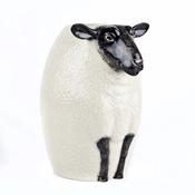 Black Face Suffolk Sheep Vase - The Gift Horse image