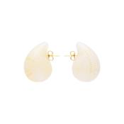 Drop Earring - Pearl Marble - The Gift Horse