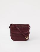 Nina Dark Cherry Croco - The Gift Horse