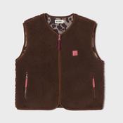 Fleece Gilet - Chocolate - The Gift Horse image