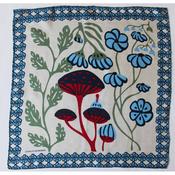 Alice Bleu - mini silk scarf - The Gift Horse image