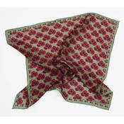 Tournesol Khaki - Mini Silk Scarf - The Gift Horse image