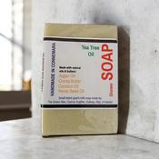 Goat's Milk Shower Soap Bar with Tea Tree Oil image