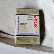 Goat's Milk shower soap bar with Dillisk Seaweed