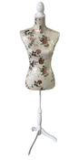 Green Floral Tailors Dummy