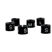 Round Black Size Marker XS-XXL