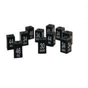 Black Size Markers 32 Short - 48 Long