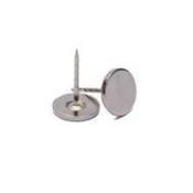 RF Metal Silver Security Pins