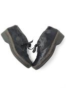 Black Cowhide Desert Style Shoes/Boots 5/38 image