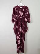Vintage Burgundy/Pink Kayser  Dress  Oversized S-L image