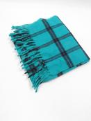 Green Vintage Fleece Scarf