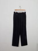 Vintage Navy Wool Trousers 29"W