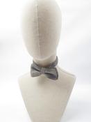 Vintage Grey Tie Dye Dickie Bow