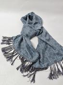 Men's Vintage Scarf With Tassels By Tootal image