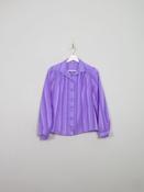 Women's Vintage Lilac Blouse S/M image