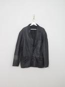 Men's VIntage Black Leather Jacket M/L