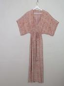 Vintage Style Cofur Denmark Silk Kaftan Dress S/M image