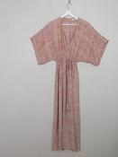 Vintage Style Cofur Denmark Silk Kaftan Dress S/M image