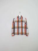 Vintage 70s Check Blouse S image
